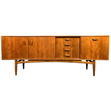 Vintage British Mid Century Modern Teak Credenza by G Plan 