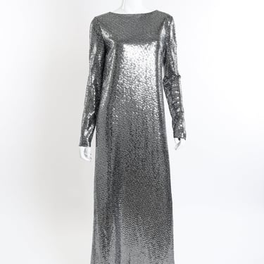 2020 S/S Metallic Jersey Gown