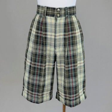 80s 90s Plaid Shorts - 26