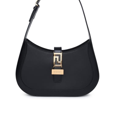 Versace Black Leather Bag Women