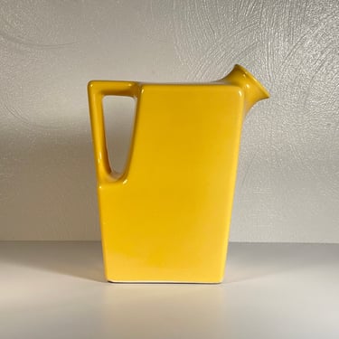 Oxford Ware Yellow Water Jug Pitcher 