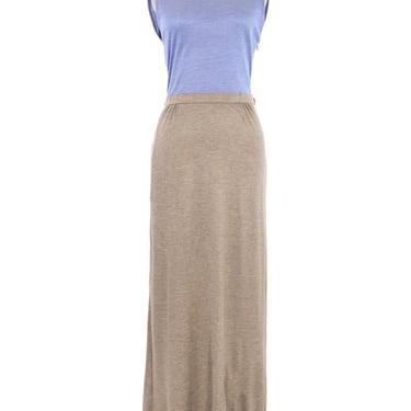 Geoffrey Beene Colorblock Jersey Tank Gown