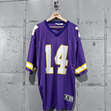 90s starter Johnson Vikings Football Jersey starter  Men’s XLarge 