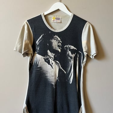 1970s YORK ORIGINALS &quot;MICK JAGGER&quot; AOP T SHIRT