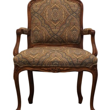 HANCOCK & MOORE Country French Provincial Upholstered Accent Arm Chair 