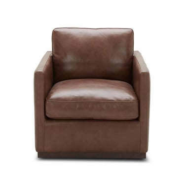 Ellie Leather Accent Chair