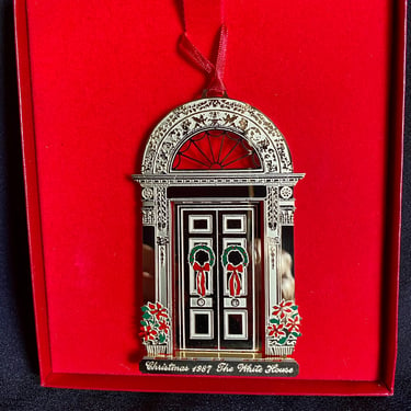 Retired White House Historical Association Ornament 1987 