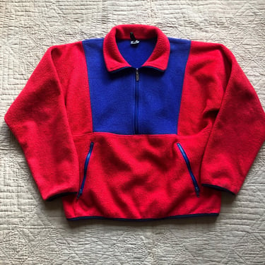 80s The North Face Two Tone Fleece Medium Large 