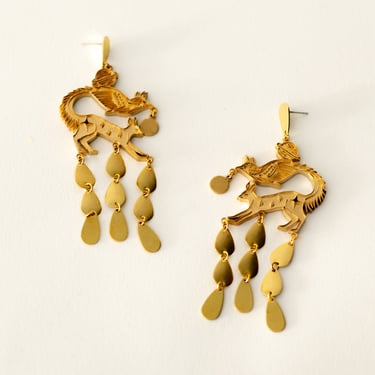 Bronze Quilinx Earrings