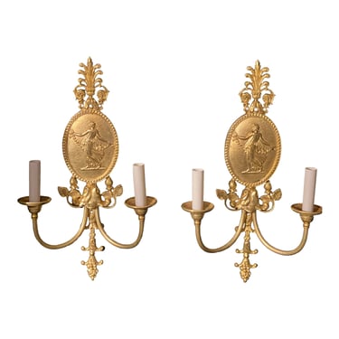 1920’s Neoclassical Style Sconces