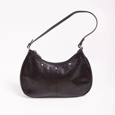 PRADA Nylon Mini Pochette Shoulder Bag in Nero Mini Hobo