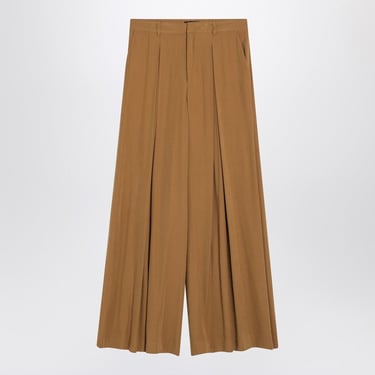 The Andamane Yellow Ochre Trouser Skirt Women