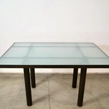 1980’s Postmodern Tobia Scarpa for Knoll Dining Table 