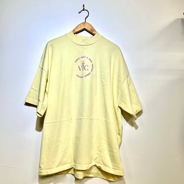 Kanye West x Vous Church &quot;Sunday Service&quot; Yellow Tee
