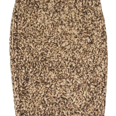 Vince - Gold Sequin Skirt Sz 8
