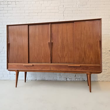 Danish Teak Four Door Sideboard