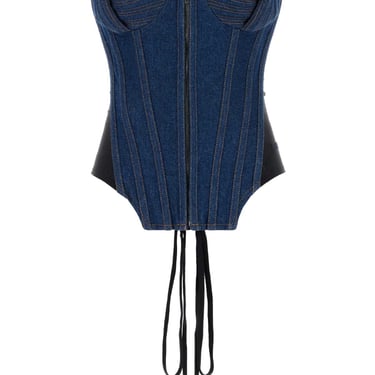 Jean Paul Gaultier Women Denim Bodice