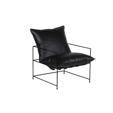 Hagen Leather Accent Chair
