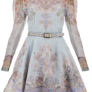 Zimmermann Eden Mini Dress With Belt Women