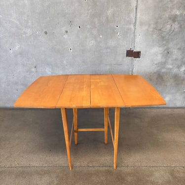 Mid Century Dining Table by Paul McCobb with 3 Leaves