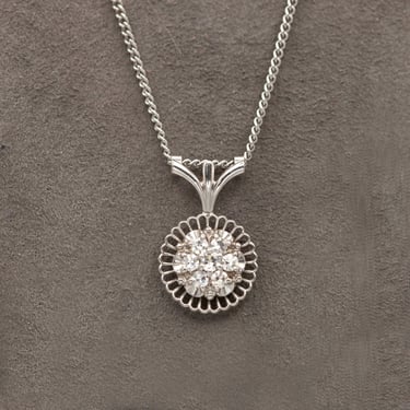 Jabel White Gold and Diamond Pendant Necklace