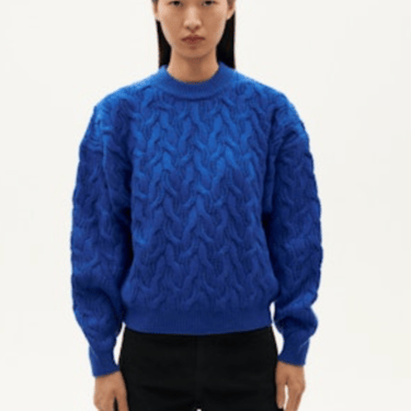 Carmen sweater, blue