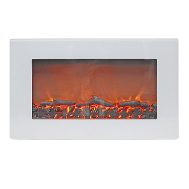 NEW Open-Box Cambridge 'Callisto' 30" Wall-Mounted Electric Fireplace X30WMEF1WHT