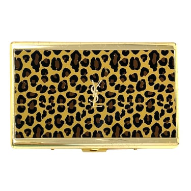 YSL Cheetah Card Case