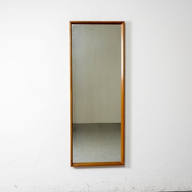 Danish Modern Walnut Mirror - (324-142.6) 