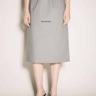 Balenciaga Women Shoe Bag Midi Skirt