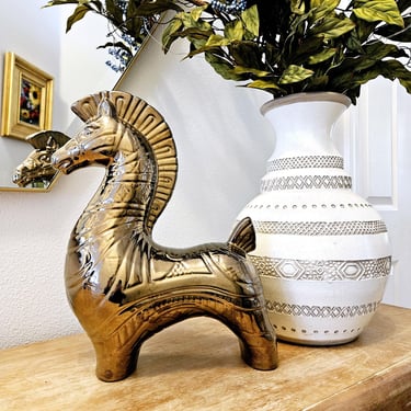 Large Vintage Bitossi Style Trojan Horse | Penny Portland