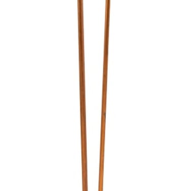 Folk Art Faucet Motif Mixed Metal Floor Lamp