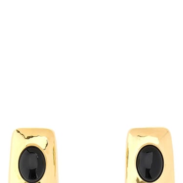 Saint Laurent Women Gold Metal Earrings