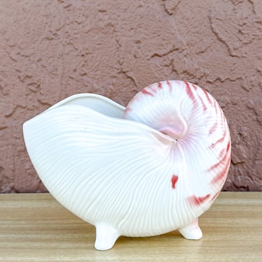 Pink Fitz and Floyd Shell Cachepot