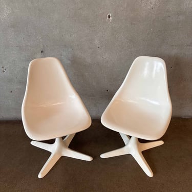 Pair of 1960s Burke Chairs