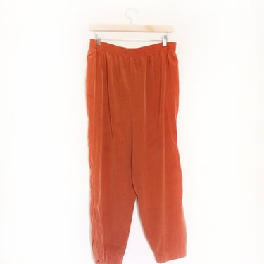 Minimal Bronze 90s Casual Pants 