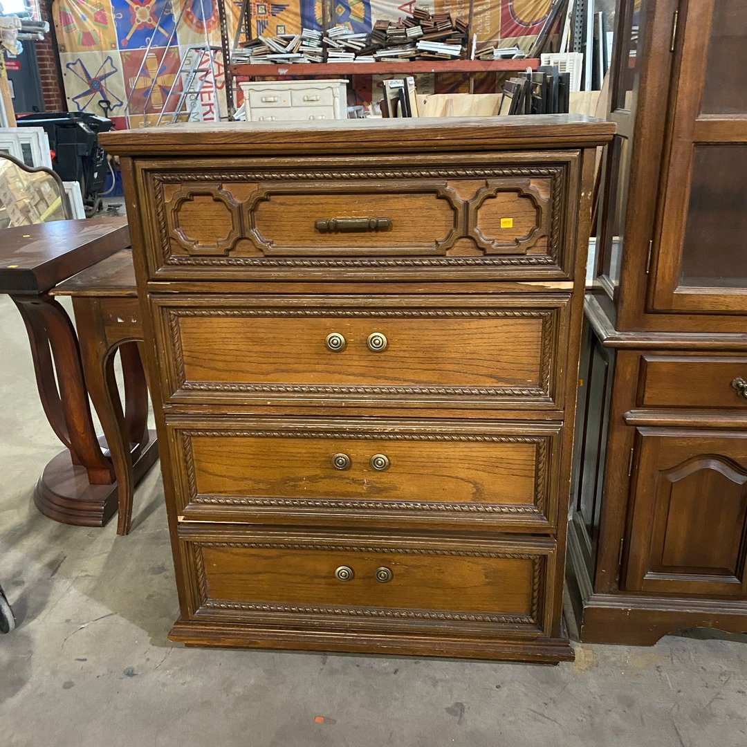 Vintage Bassett Furniture Industries Dresser Community Forklift