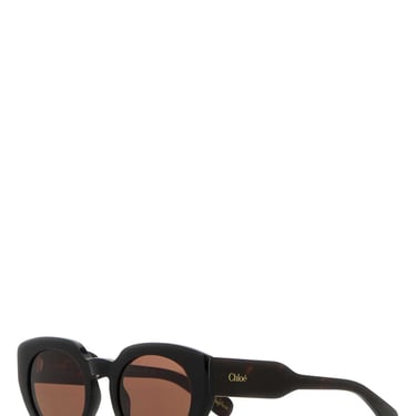 Chloe Women Dark Brown Acetate Gayia Sunglasses