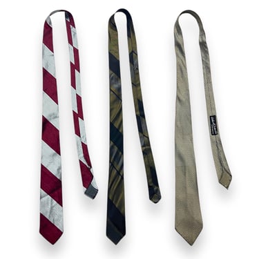 小物 50's style rockabilly striped tie Vintage 1960s Skinny Neck Tie By Wembley Stripe Graphics