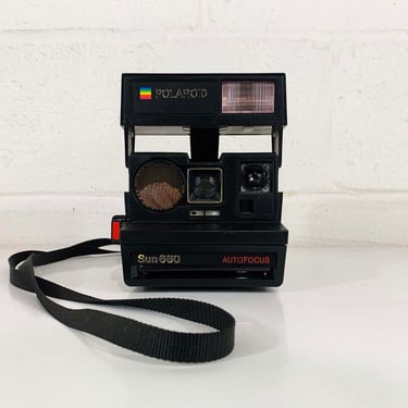 Vintage Polaroid Sun660 Autofocus 600 Instant Film Photography Impossible Project Believe in Film Polaroid Originals 1980s 