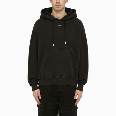 Off-White Black Caravaggio Mery Print Hoodie Men