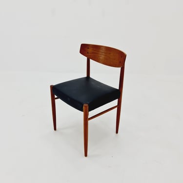 Danish teak dining chair by A.M Mobler model 501 1960s, 