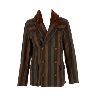 Jean Paul Gaultier Brown Double Breasted Jacket