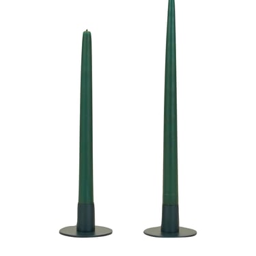 Essential Metal Candle Holders in Peacock (Set of 2)