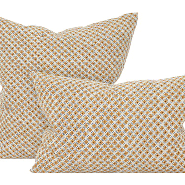 Brahma Goldenrod Pillows