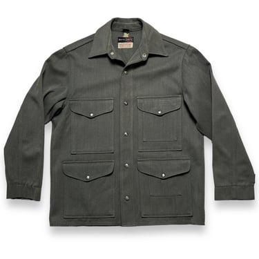 Vintage 1950s DAY'S Whipcord Mackinaw Cruiser Jacket ~ size M ~ Work Wear ~ Hunting ~ Coat 