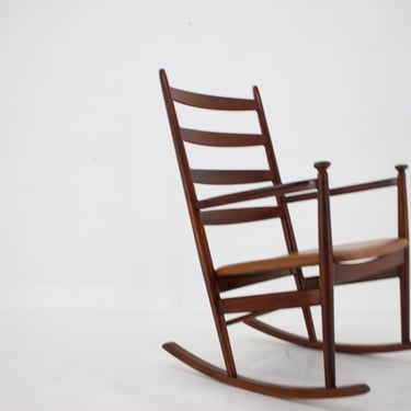 Niels Eilersen Beech Rocking Chair ,Denmark 1960s / Vintage Chair / Mid- century / 