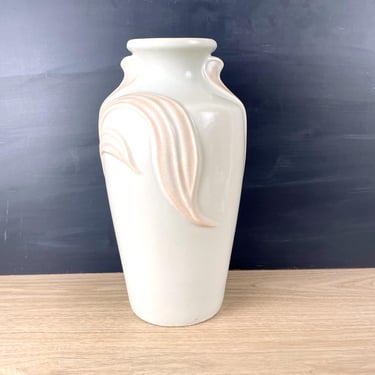 Harris Pottery art nouveau urn vase - 1980s vintage 