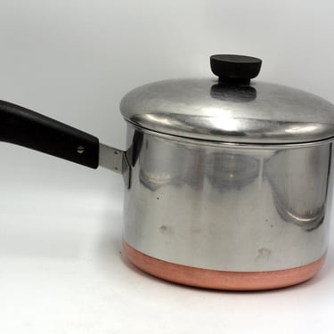 vintage Revere Ware 3 Quart Saucepan 