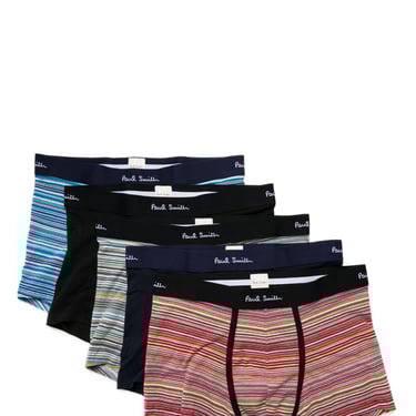 Paul Smith Men Signature Stripe Trunk - 5 Pack